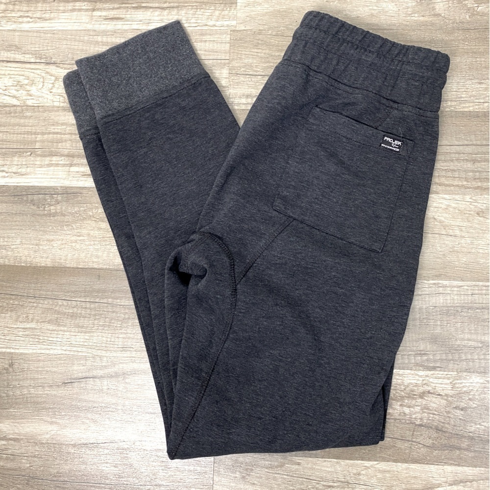ProJek Raw Joggers Heather Gray Wide Waist Pant Size Medium